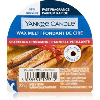 Yankee Candle Sparkling Cinnamon ceară pentru aromatizator