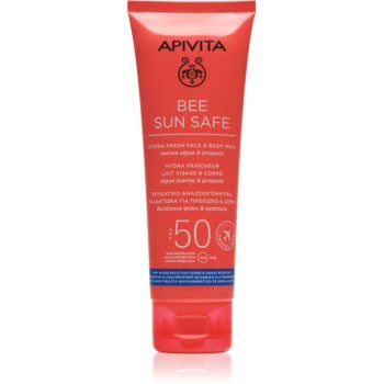 Apivita Bee Sun Safe lotiune solara pentru fata si corp SPF 50 ieftina