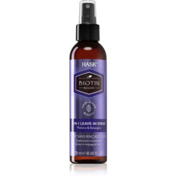 HASK Biotin Boost spray care nu necesita clatire pentru intarirea parului la reducere