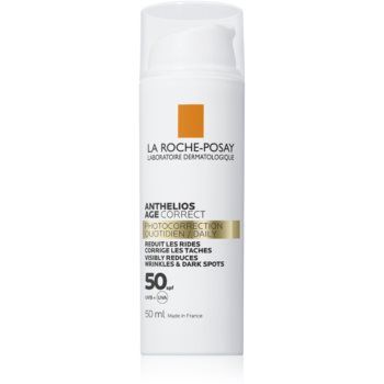 La Roche-Posay Anthelios Age Correct crema protectoare de zi impotriva imbatranirii pielii SPF 50