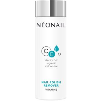 NEONAIL Nail Polish Remover dizolvant pentru oja cu vitamine C si E