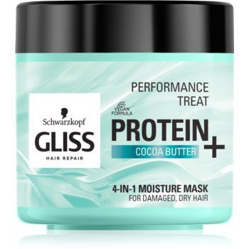 Schwarzkopf Gliss Protein+ masca hidratanta cu unt de cacao