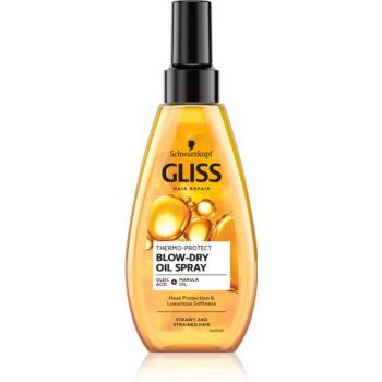 Schwarzkopf Gliss Oil Nutritive ulei protector pentru modelarea termica a parului ieftina