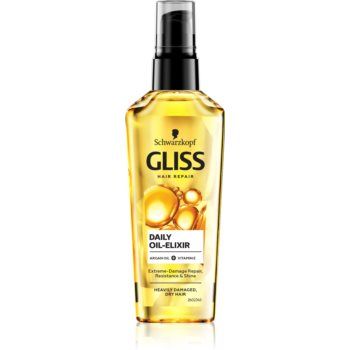 Schwarzkopf Gliss Oil Nutritive ser hranitor pentru păr uscat și deteriorat