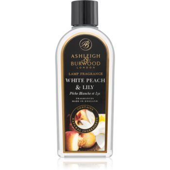 Ashleigh & Burwood London Lamp Fragrance Peach & Lily rezervă lichidă pentru lampa catalitică