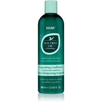 HASK Tea Tree Oil & Rosemary balsam revigorant pentru un scalp uscat, atenueaza senzatia de mancarime