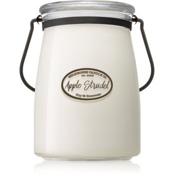 Milkhouse Candle Co. Creamery Apple Strudel lumânare parfumată Butter Jar