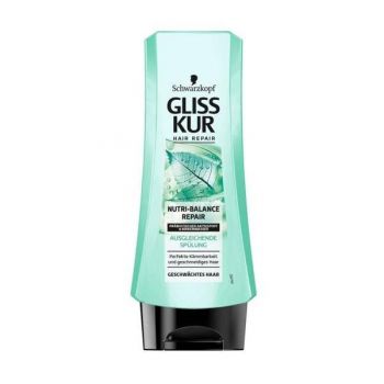 Balsam pentru par, Schwarzkopf Gliss Kur, Nutri-Balance Repair, 200 ml ieftin