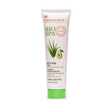 Crema pentru Mâini cu Ulei de Avocado si Aloe Vera, BIO SPA, 100ml