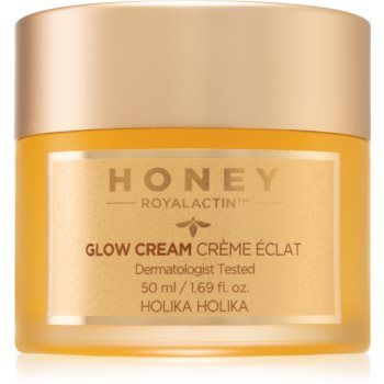 Holika Holika Honey Royalactin crema gel hidratanta cu textura usoara pentru o piele mai luminoasa