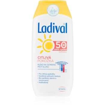 Ladival Sensitive lapte de curățat, pentru piele sensibilă SPF 50+