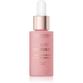 Makeup Revolution Liquid Powder fond de ten lichid cu efect matifiant