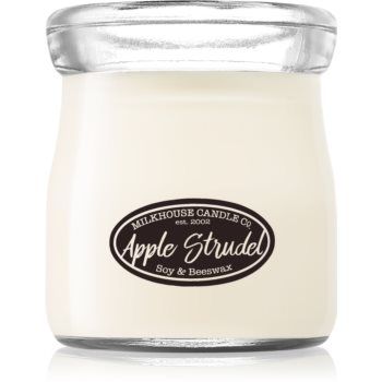 Milkhouse Candle Co. Creamery Apple Strudel lumânare parfumată Cream Jar