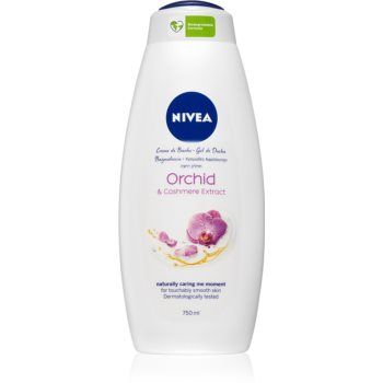 Nivea Orchid & Cashmere Extract gel cremos pentru dus maxi