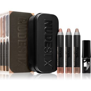 Nudestix Kit Nude Metallic Eye Mini set cosmetice decorative (pentru ochi)