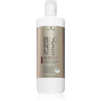 Schwarzkopf Professional Blondme All Blondes Light sampon hranitor pentru par fin si normal