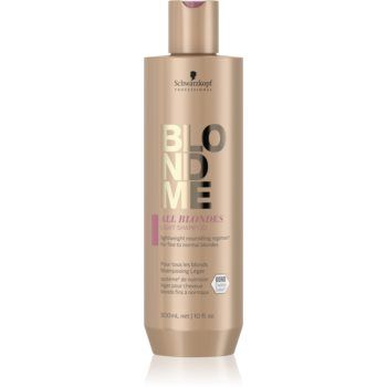 Schwarzkopf Professional Blondme All Blondes Light sampon hranitor pentru par fin si normal