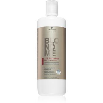 Schwarzkopf Professional Blondme All Blondes Rich balsam hranitor pentru par aspru.