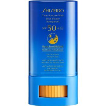 Shiseido Sun Care Clear Stick UV Protector WetForce tratament local protectie solara