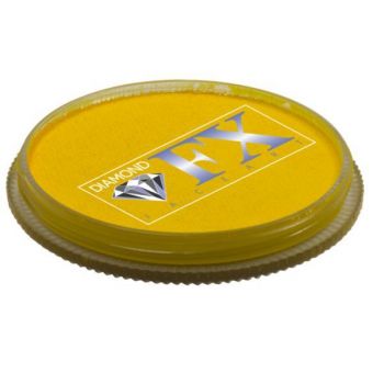 Vopsea pentru față sau corp, Diamond FX Galben Mat, 30 g