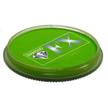 Vopsea pentru față sau corp, Diamond FX Verde Deschis Mat, 30 g