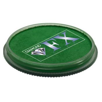 Vopsea pentru față sau corp, Diamond FX Verde Mat, 30 g