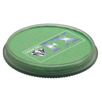 Vopsea pentru față sau corp, Diamond FX Verde Mentă Metalic, 30 g