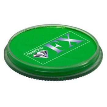 Vopsea pentru machiaj prostetic și efecte speciale, Diamond FX verde neon, 30 g ieftin