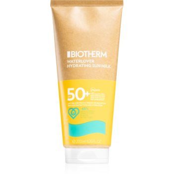 Biotherm Waterlover Sun Milk lotiune pentru bronzat SPF 50+