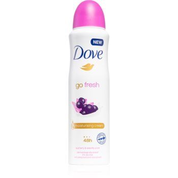 Dove Go Fresh Acai Berry & Waterlily spray anti-perspirant fară alcool