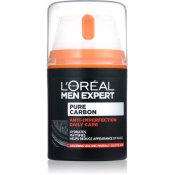 L’Oréal Paris Men Expert Pure Carbon crema de zi hidratanta impotriva imperfectiunilor pielii