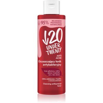 Under Twenty ANTI! ACNE tonic pentru curatare pentru pielea cu imperfectiuni de firma originala