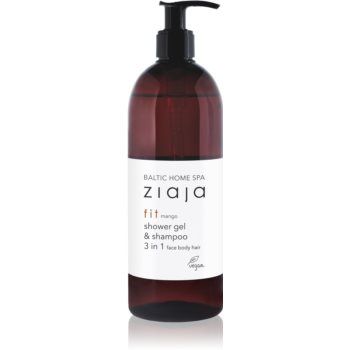 Ziaja Baltic Home Spa Fit Mango gel de duș pentru față, corp și păr