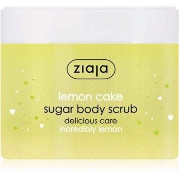 Ziaja Lemon Cake exfoliant din zhar pentru netezire