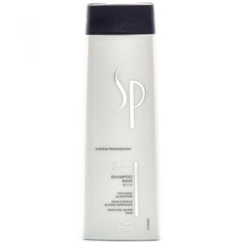 Sampon pentru Par Blond Rece sau Gri - Wella Professional SP Silver Blond Shampoo 250 ml