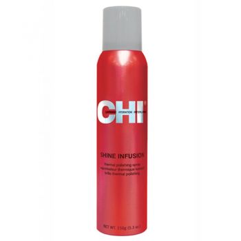 Spray Termic pentru Stralucire - CHI Farouk Shine Infusion Hair Spray 150 g la reducere