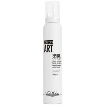 Spuma Hranitoare pentru Bucle - L'Oreal Professionnel Tecni Art Spiral Queen Nourishing Mousse 200 ml ieftina