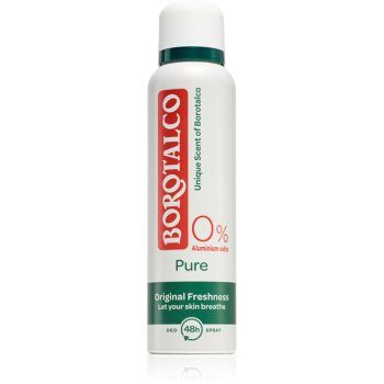 Borotalco Pure Original Deodorant Spray fara continut de aluminiu