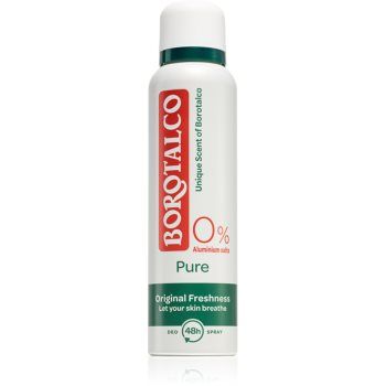 Borotalco Pure Original Freshness Deodorant Spray fara continut de aluminiu