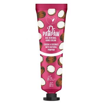 Crema de Maini Regeneranta cu Extracte de Cacao si Cocos Dr PawPaw, 30 ml Crema de Maini Regeneranta cu Extracte de Cacao si Cocos Dr PawPaw, 30 ml