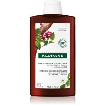 Klorane Quinine & Edelweiss Bio sampon fortifiant impotriva caderii parului