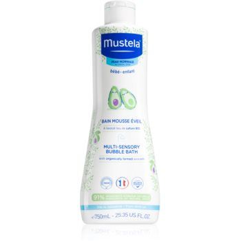 Mustela Bébé Bain spuma de baie pentru copii