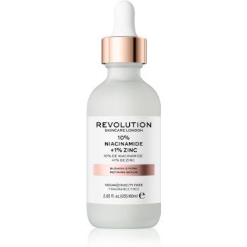 Revolution Skincare Niacinamide 10% + Zinc 1% ser pentru pori dilatati