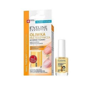 Tratament profesional pentru unghii, Eveline Cosmetics, Oliwka, 12 ml