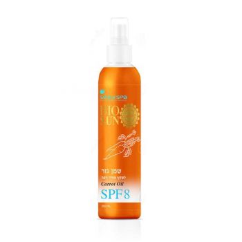 Ulei Autobronzant cu Ulei de Morcov SPF 8, Sea of Spa - Bio Sun, 250ml