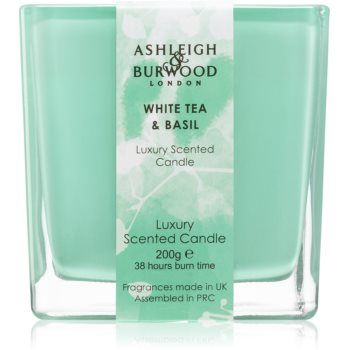 Ashleigh & Burwood London Life in Bloom White Tea & Basil lumânare parfumată de firma original