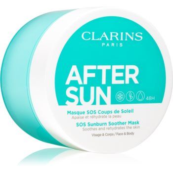 Clarins After Sun SOS Sunburn Soother Mask masca -efect calmant dupa expunerea la soare