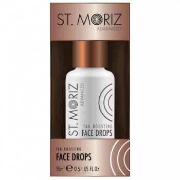 Serum Autobronzant Profesional pentru ten ST MORIZ Advanced PRO Formula, Tan Boosting Face Drops, 15 ml