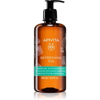 Apivita Refreshing Fig gel de dus revigorant cu uleiuri esentiale