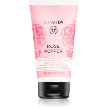 Apivita Rose Pepper Firming Body Cream Cremă modelatoare pentru corp